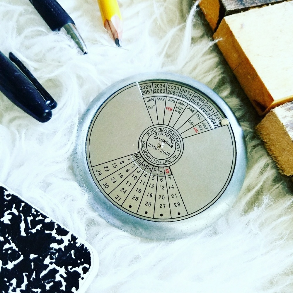 Perpetual 50 Year Calendar